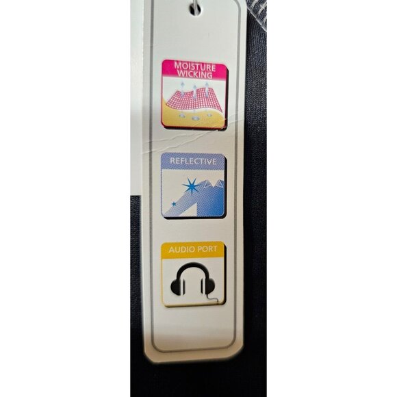 New North End Mens Medium Black Gravity Performance Full Zip Fleece Jacket - Picture 11 of 16